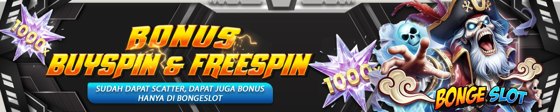 BONUS FREESPIN BONGESLOT